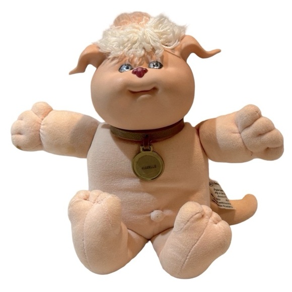 Vintage 1983‎ Cabbage Patch Kids KOOSAS Kuddles Plush Animal - Picture 1 of 10